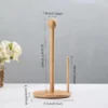 Charming Wooden Paper Towel Holder