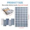 Blue Series Kitchen Towel Set