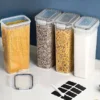 4pcs 2.8L Airtight Food Storage Containers