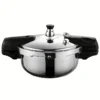 LEOZ 1.8L Mini Stainless Steel Pressure Cooker